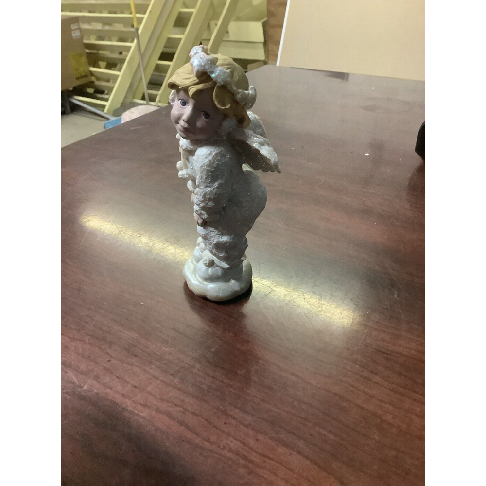 1994 Vintage Snow Angel (Collectibles for Me) Angel Cherub Glitter